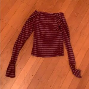 Long Sleeve Striped Shirt